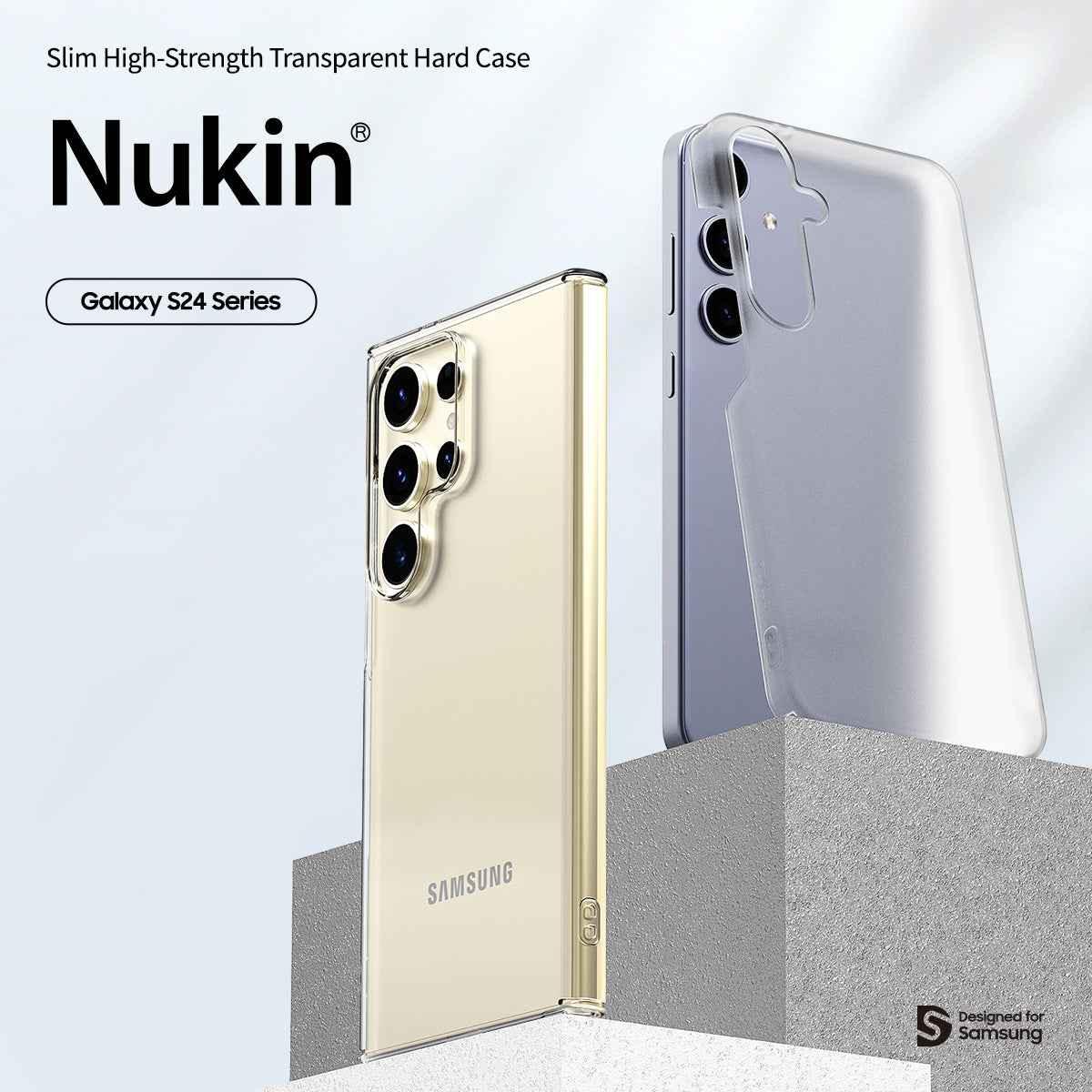 Galaxy S24 Araree Nukin Case - Clear Galaxy S24 Araree Nukin Case - Clear